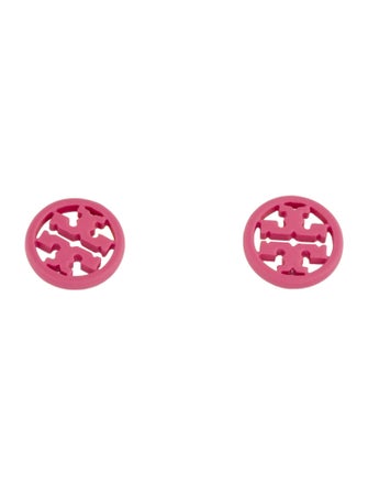 Tory Burch Enamel Miller Stud Earrings