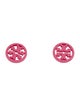 Tory Burch Enamel Miller Stud Earrings
