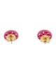 Tory Burch Enamel Miller Stud Earrings