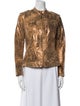 Tory Burch Leather Printed Jacket