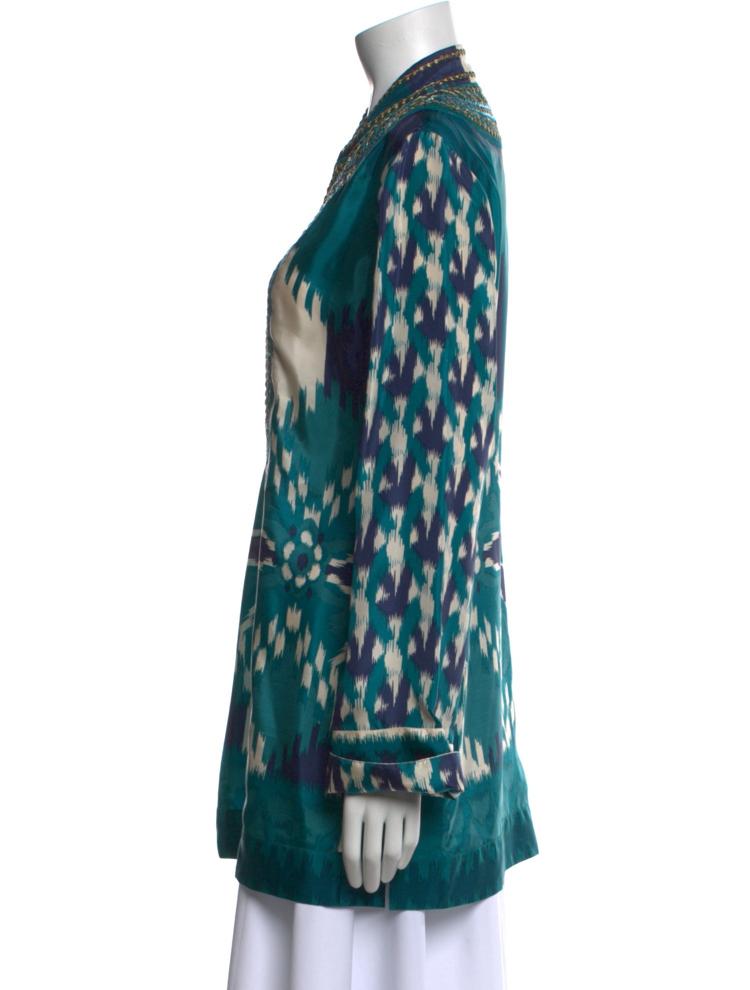 Tory Burch Silk Printed Tunic