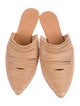 Tory Burch Leather Mules