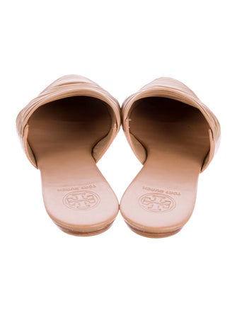 Tory Burch Leather Mules