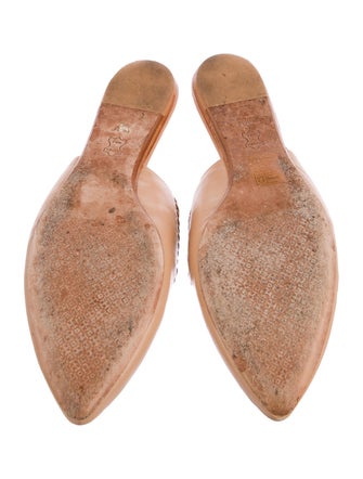 Tory Burch Leather Mules