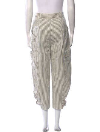 Tory Burch Striped Wide Leg Pants