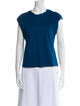 Tory Burch Crew Neck Short Sleeve Top