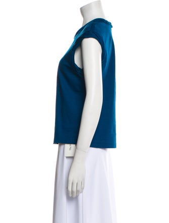 Tory Burch Crew Neck Short Sleeve Top