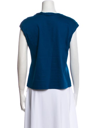 Tory Burch Crew Neck Short Sleeve Top