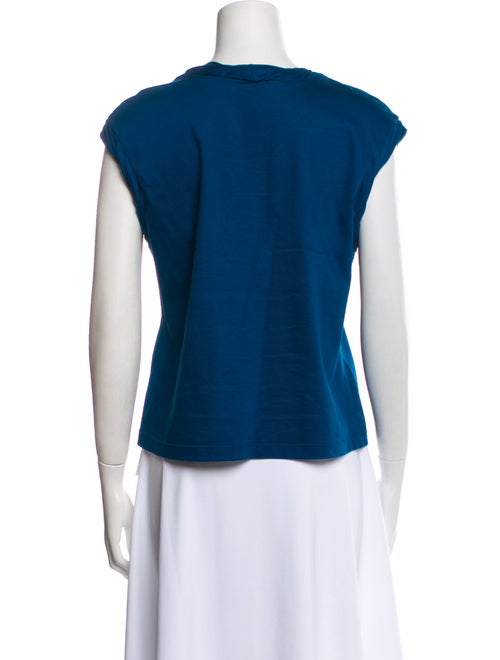 Tory Burch Crew Neck Short Sleeve Top