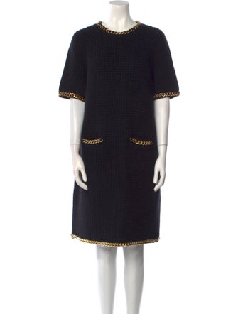 Tory Burch Crew Neck Mini Dress
