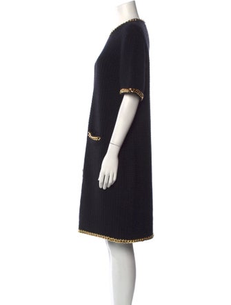 Tory Burch Crew Neck Mini Dress