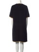 Tory Burch Crew Neck Mini Dress