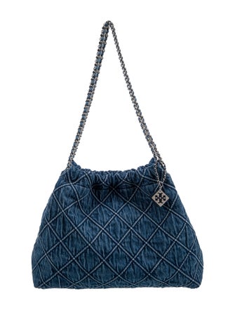 Tory Burch Denim Shoulder Bag
