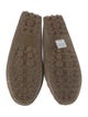 Tory Burch Embossed Leather Animal Print Loafers