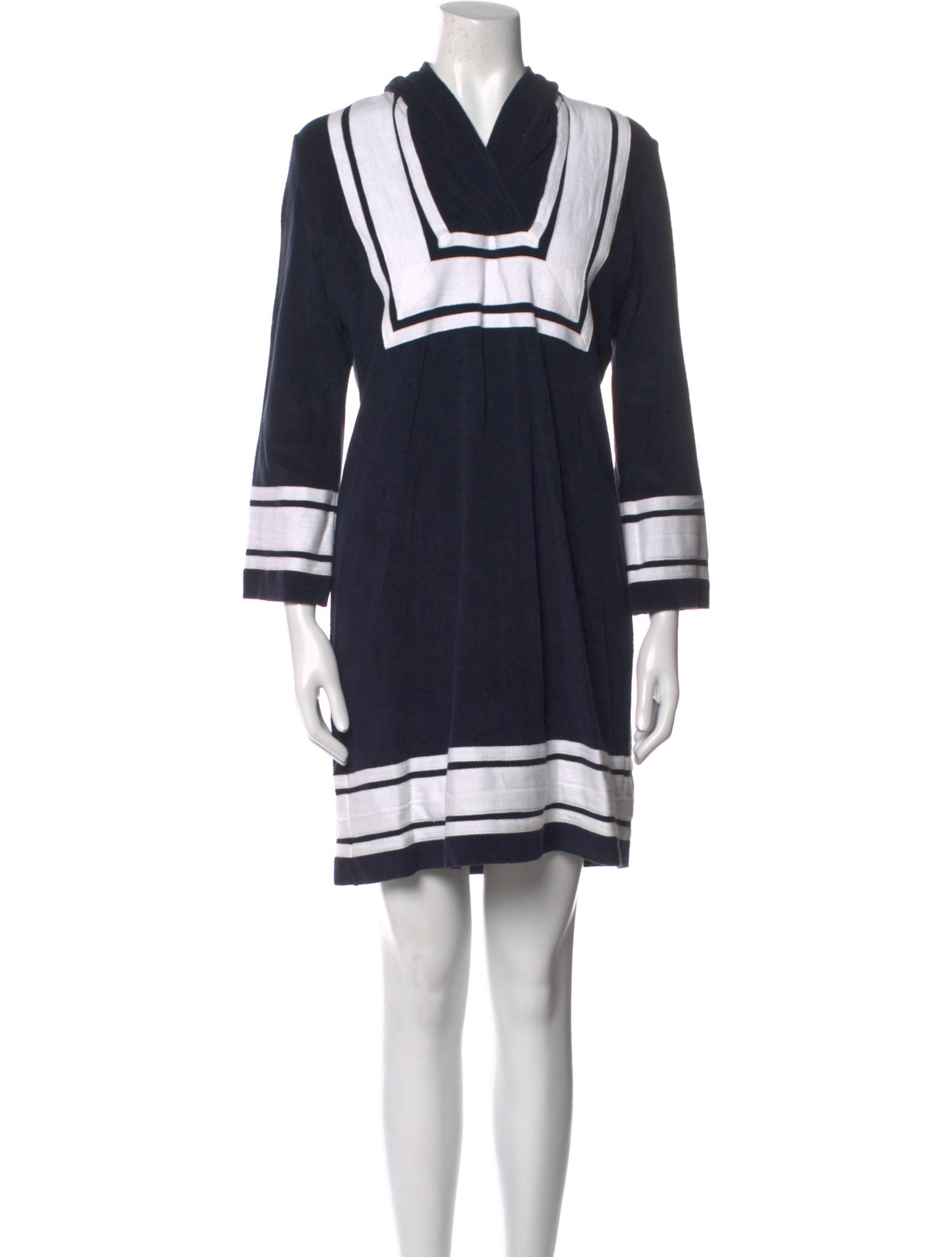 Tory Burch Striped Mini Dress