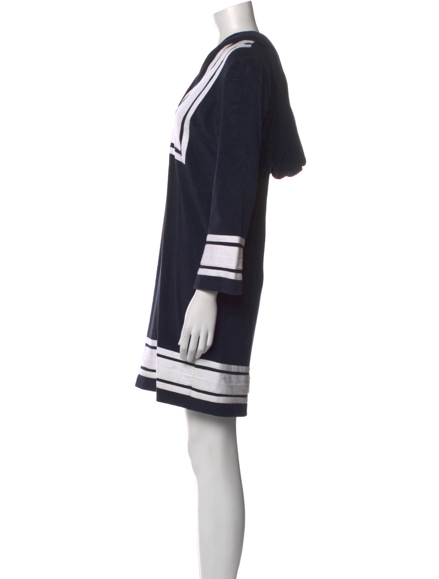 Tory Burch Striped Mini Dress