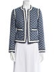Tory Burch Tweed Pattern Evening Jacket