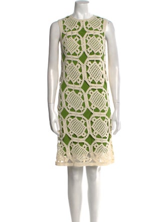 Tory Burch Printed Knee-Length Dress