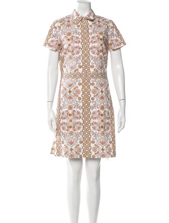 Tory Burch Printed Mini Dress