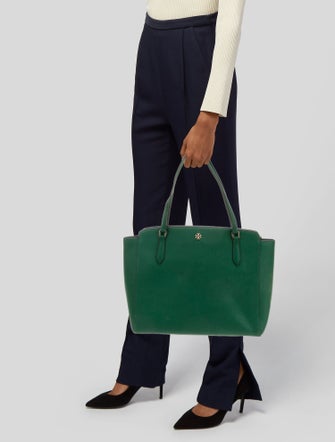 Tory Burch Saffiano Leather Tote