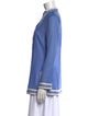 Tory Burch V-Neck Long Sleeve Tunic