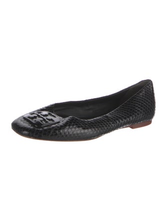 Tory Burch Snakeskin Flats