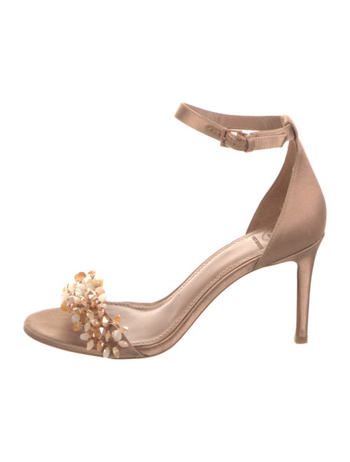 Tory Burch Satin Beaded Accents Sandals