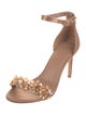 Tory Burch Satin Beaded Accents Sandals