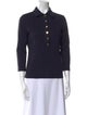 Tory Burch Three-Quarter Sleeve Polo