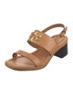 Tory Burch Leather Slingback Sandals