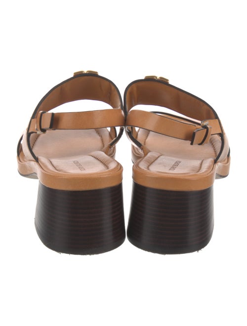 Tory Burch Leather Slingback Sandals