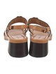 Tory Burch Leather Slingback Sandals