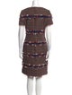 Tory Burch Printed Knee-Length Dress