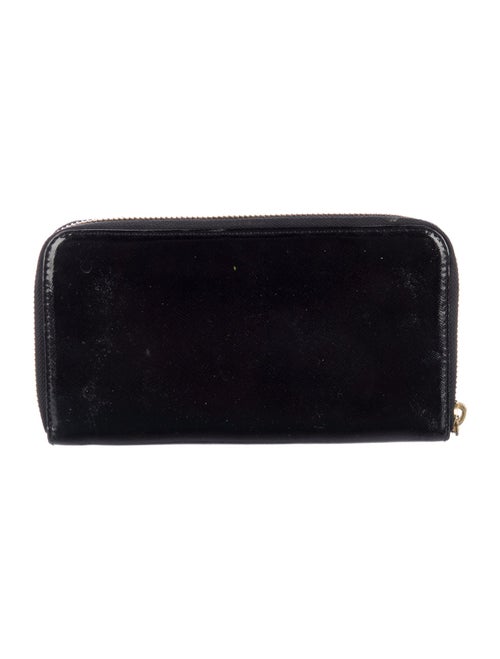 Tory Burch Patent Leather Continental Wallet