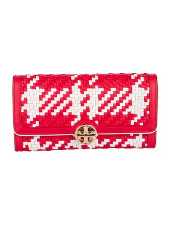 Tory Burch Leather Printed Wallet