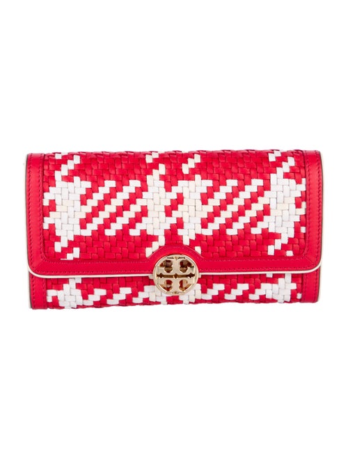 Tory Burch Leather Printed Wallet