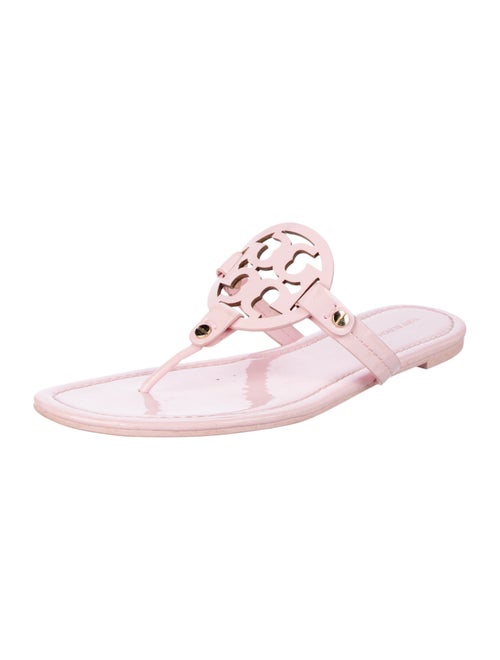 Tory Burch Patent Leather Slides
