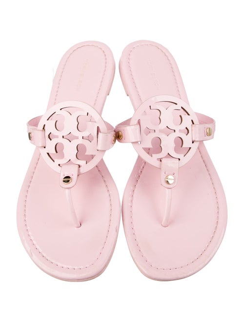Tory Burch Patent Leather Slides