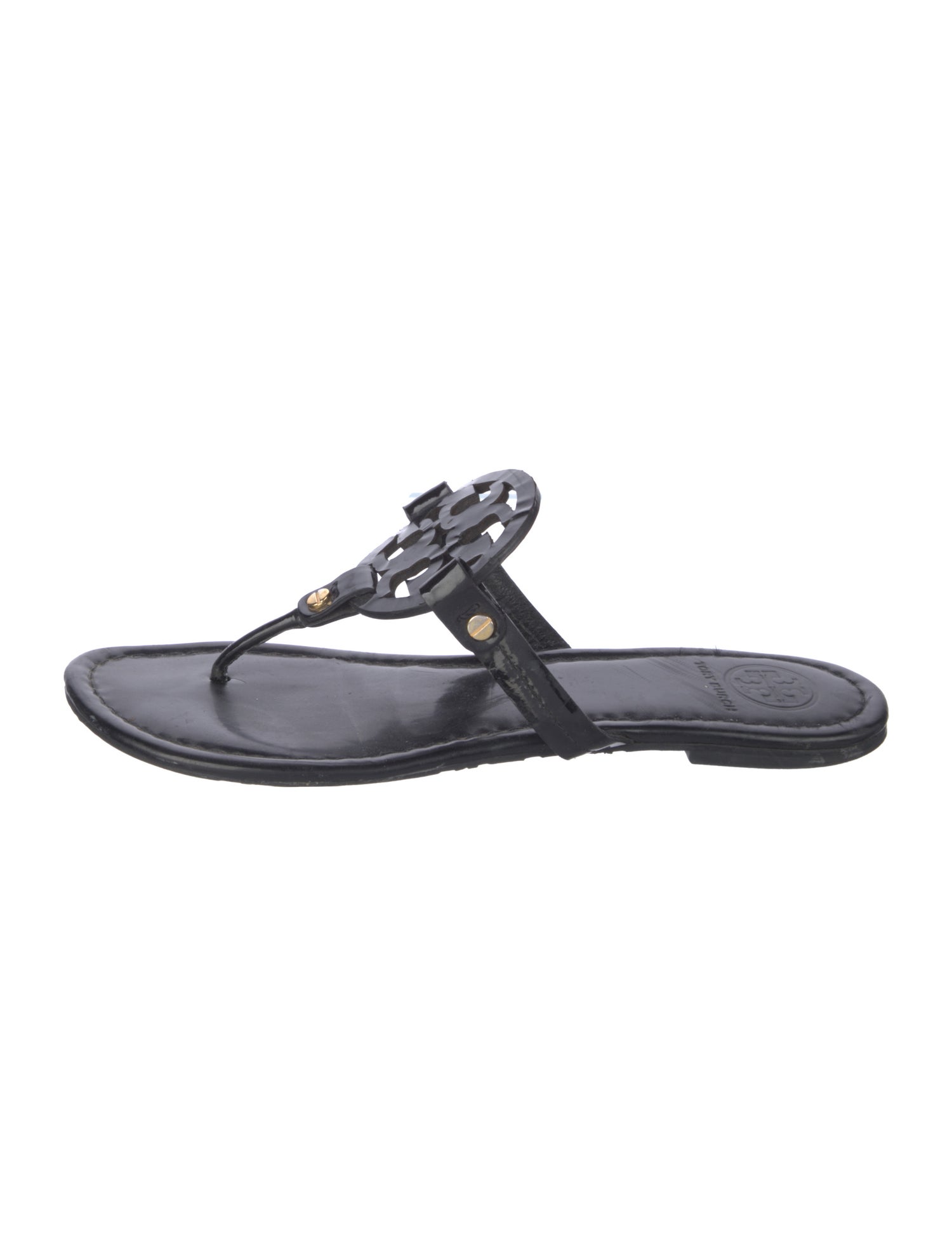 Tory Burch Leather Slides