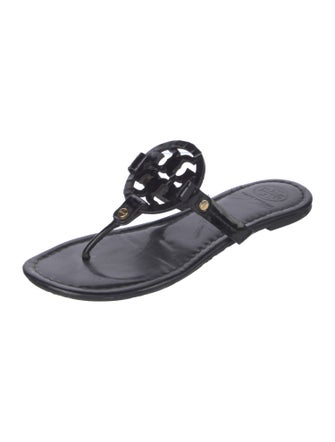 Tory Burch Leather Slides