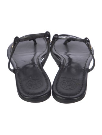 Tory Burch Leather Slides