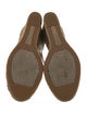 Tory Burch Leather Mesh Accents Espadrilles