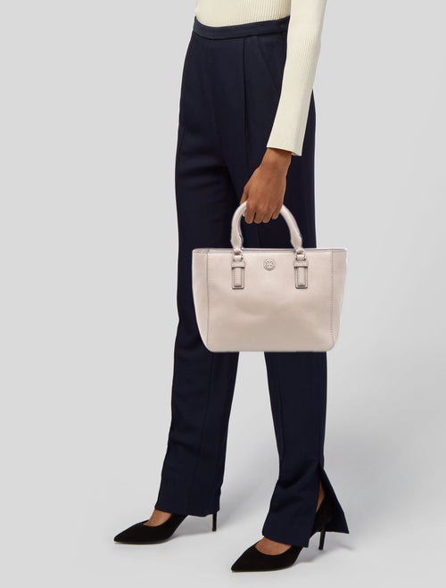 Tory Burch Saffiano Leather Top Handle Bag