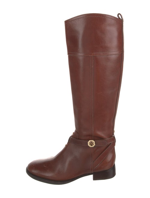 Tory Burch Leather Riding Boots