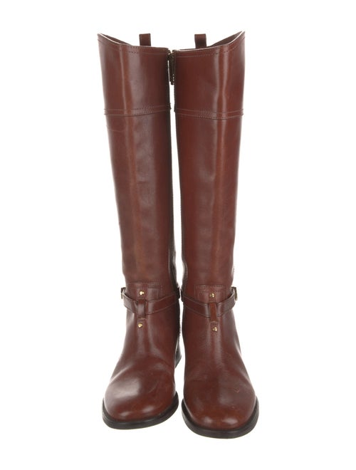 Tory Burch Leather Riding Boots