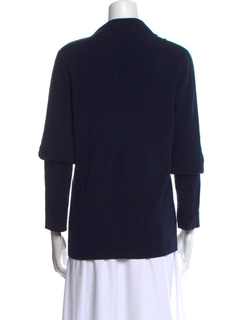 Tory Burch Merino Wool Mock Neck Sweater