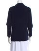 Tory Burch Merino Wool Mock Neck Sweater