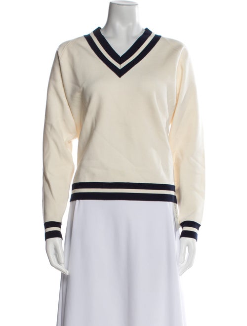 Tory Burch Wool Striped Sweatshirt