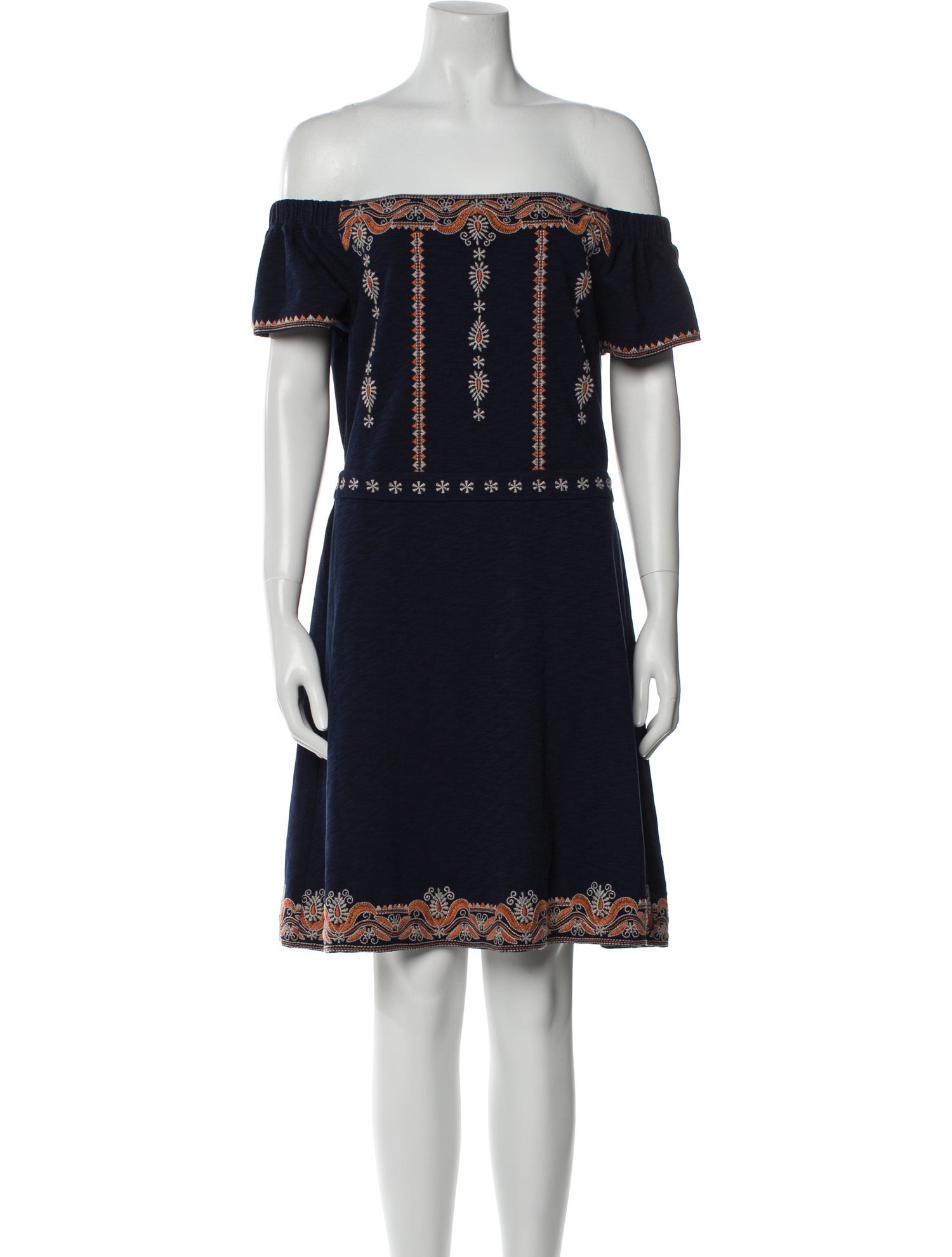 Tory Burch Printed Mini Dress