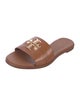 Tory Burch Leather Slides